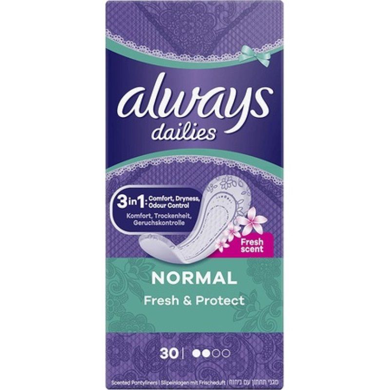 Always Right Fresh & Protect Daily Towels 30 Pack - Set of 1