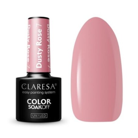 Claresa 7 Dusty Rose UV Nail Polish 5ml