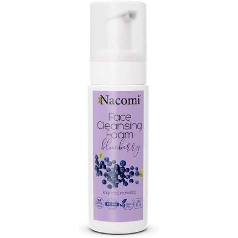 NACOMI Face Cleansing Foam Blueberry 150ml
