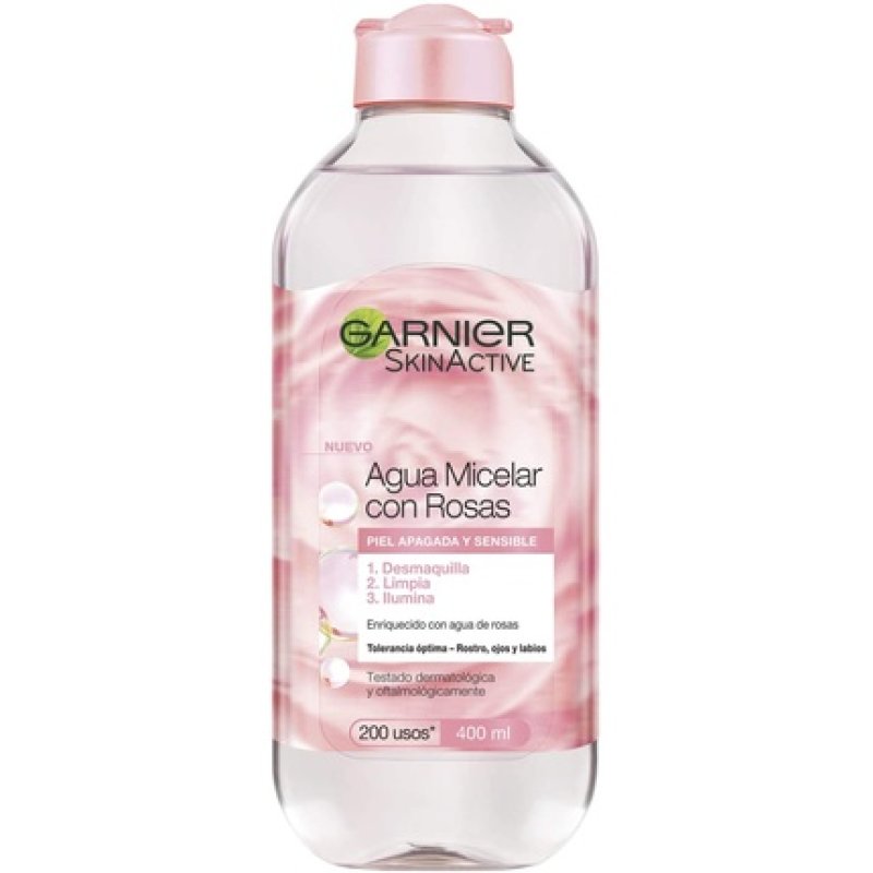 Garnier Skin Active Micellar Water with Roses for Dull and Sensitive Skin 400ml