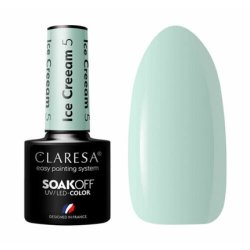 Claresa Soak Off Hybrid Nail Polish Ice Cream 5 5ml
