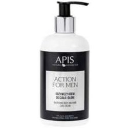 Apis Action for Men Nourishing Body and Hand Care Cream 300ml
