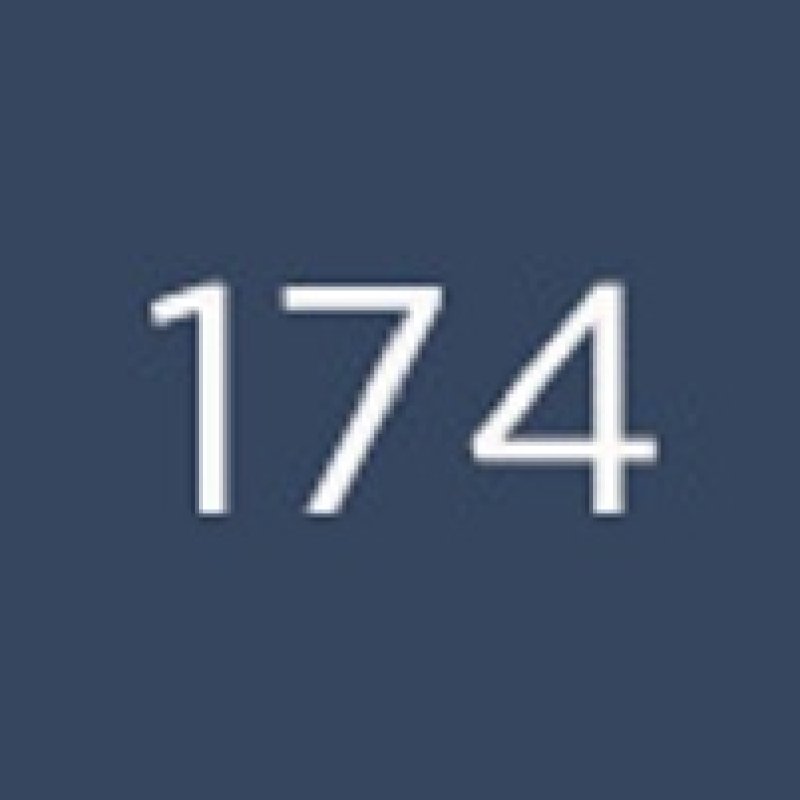 Refill System Matte Eyeshadow N.174 Deep Blue