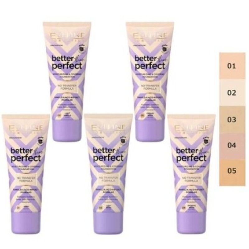 Eveline Better Than Perfect Moisturizing Covering Foundation Makeup