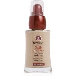 Dermacol 24H Control Liquid Foundation with Coenzyme Q10 for Dry and Oily Skin 30ml Pale