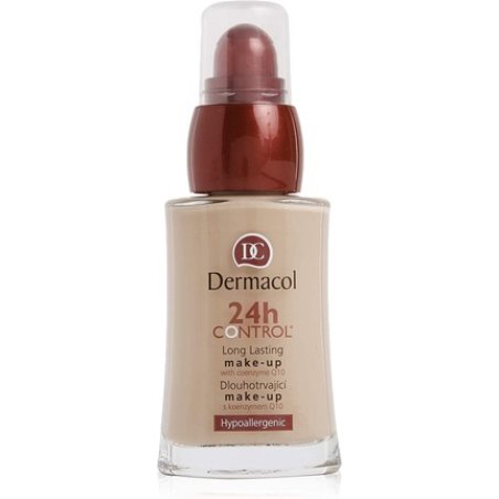 Dermacol 24H Control Liquid Foundation with Coenzyme Q10 for Dry and Oily Skin 30ml Pale