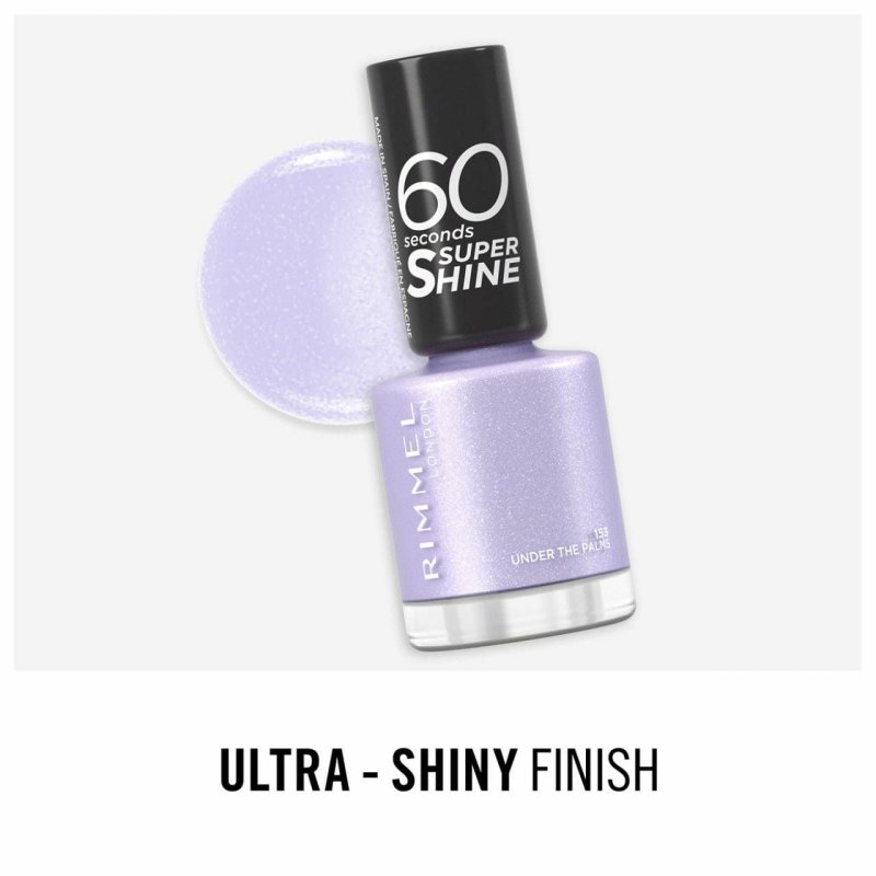 Rimmel 60 SECONDS SUPER SHINE nail polish 153-under the palms 8 ml