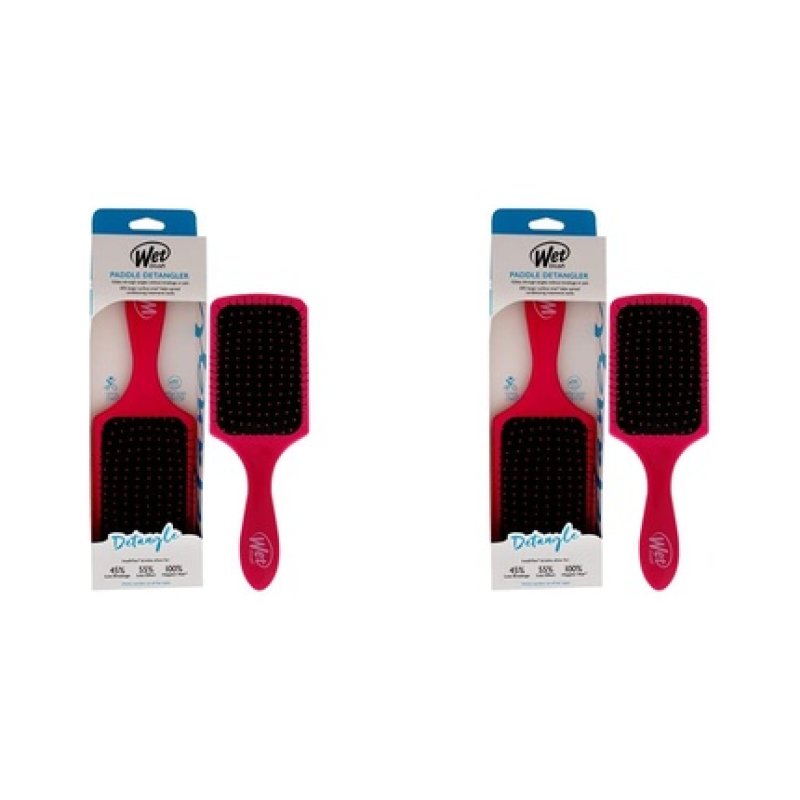 Wet Brush Paddle Detangler Pink 1 Count