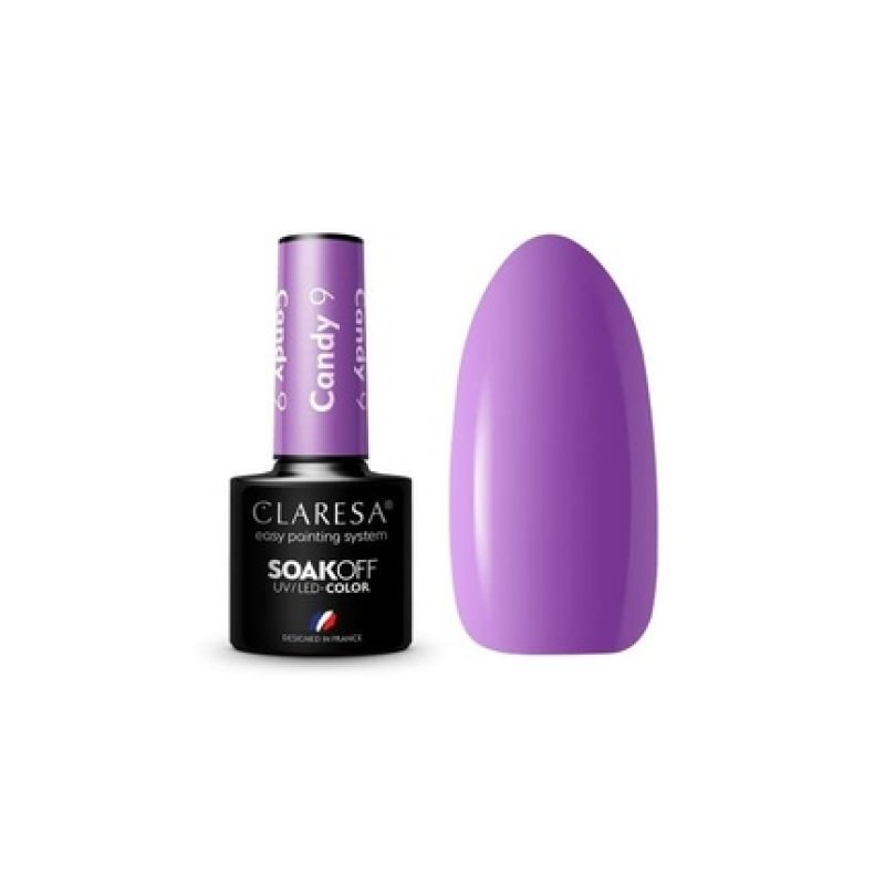 9 Candy UV Nail Polish 5ml Claresa