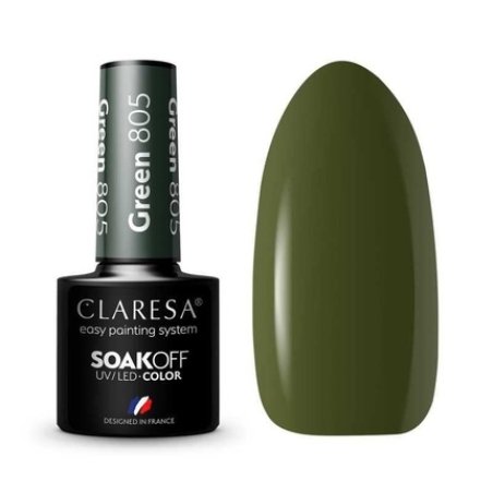 Claresa 805 Green UV Nail Polish 5ml