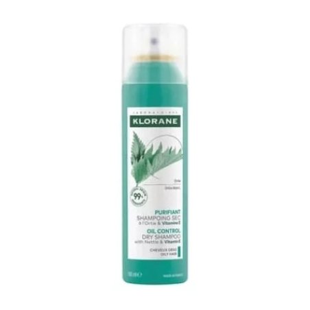 Klorane Dry Shampoo For Oily Hair With Nettle And Vitamin E 150 Ml