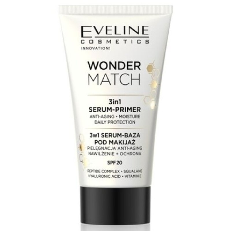 Eveline Cosmetics Wonder Match 3-in-1 Makeup Base Serum 30ml
