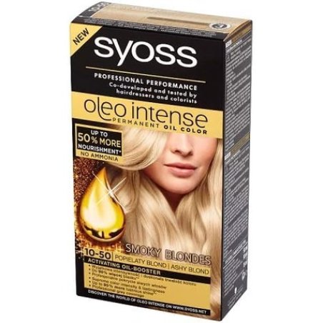 Syoss Oleo Intense Hair Dye 10.50 Ash Blonde 115ml