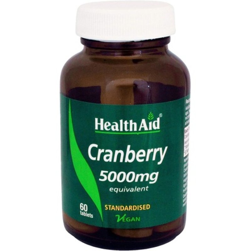 HealthAid Cranberry 5000mg Vegan Tablets