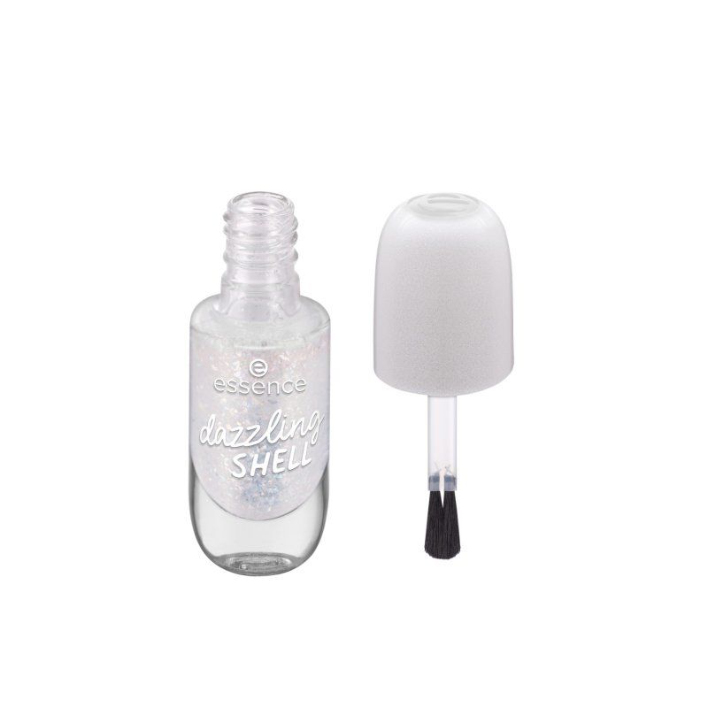 Essence Gel Nail nail polish 8 ml White Glitter