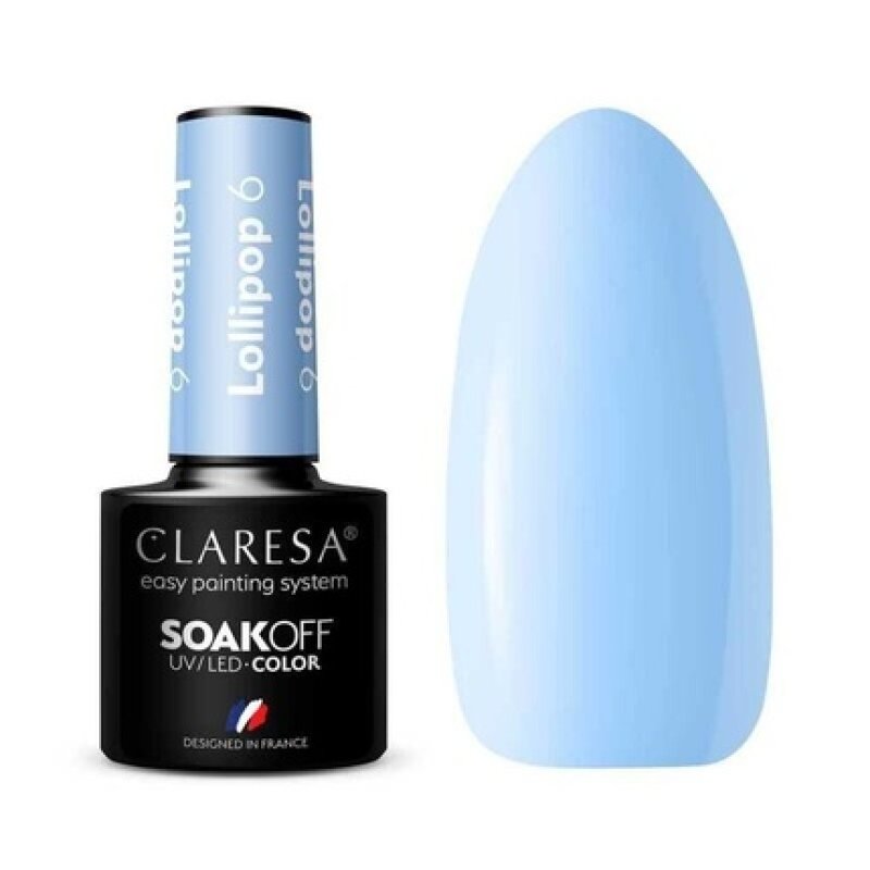Claresa Lollipop UV Nail Polish 5ml - Pack of 6