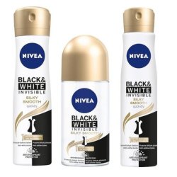 Nivea - Black&White Invisible Silky Smooth Antiperspirant 50ml