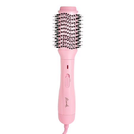 Mermade Hair Blow-Dry Brush Brosse soufflante à air chaud À chaleur Rose 1200 W 2,5 m