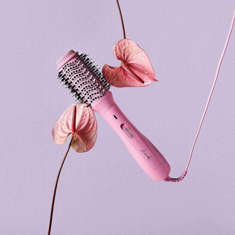 Mermade Hair Blow-Dry Brush Hot air brush Warm Pink 1200 W 2.5 m