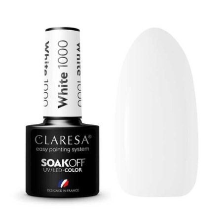Claresa White UV Nail Polish 5ml