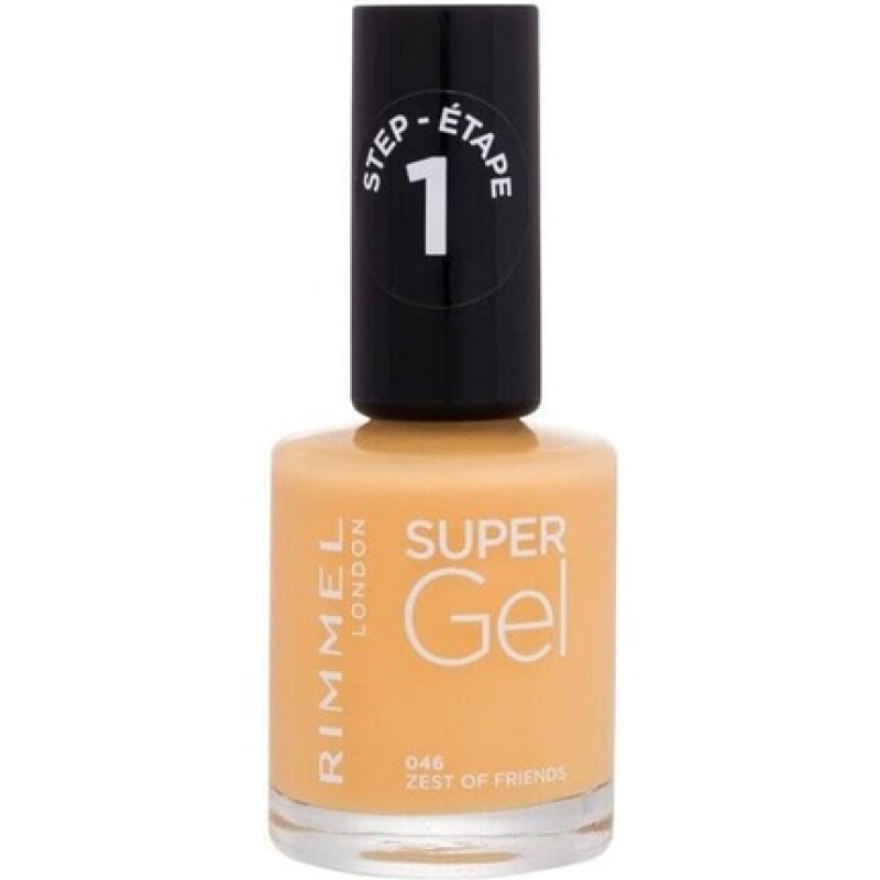 Rimmel Super Gel Nail Polish 046 Zest Of Friends