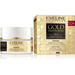 Eveline Gold Peptides 3in1 50 Firming Nourishing Cream Lifting Collagen 50ml