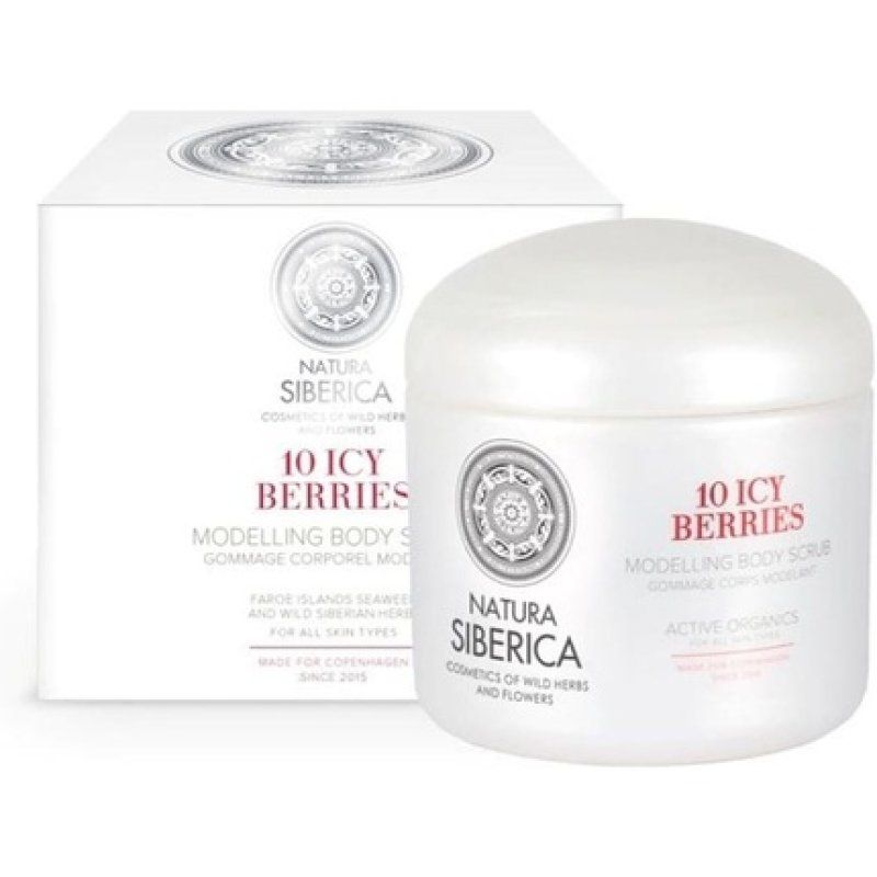Natura Siberica ICY BERRIES Copenhagen Body Scrub for All Skin Types 370ml