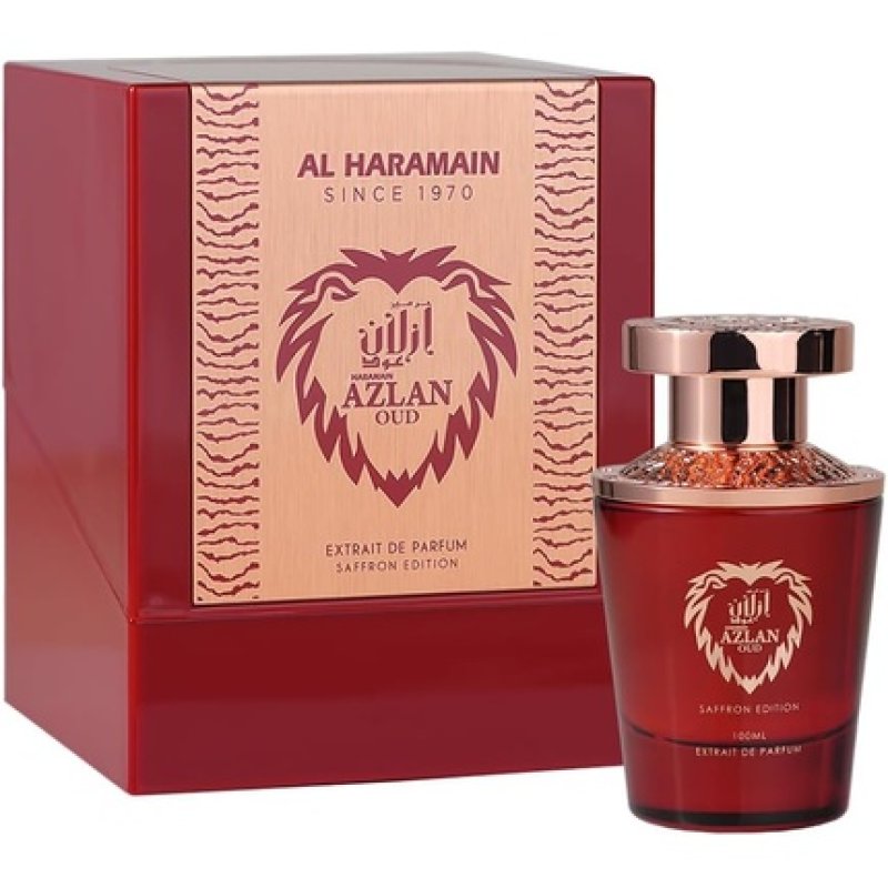 Al Haramain Azlan Oud Saffron Edition Extrait de Parfum Spray 100ml Unisex Luxury Arabian Fragrance