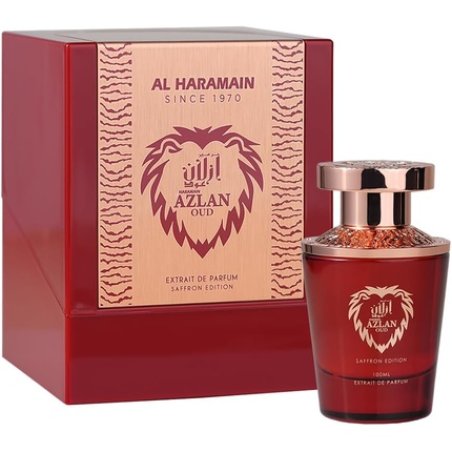 Al Haramain Azlan Oud Saffron Edition Extrait de Parfum Spray 100ml Unisex Luxury Arabian Fragrance