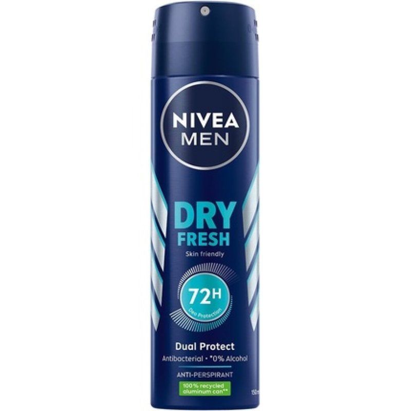 Nivea Men Dry Fresh Antiperspirant Spray 150ml