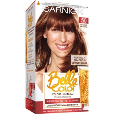 Belle Color 50 Natural Mahogany Hair Dye