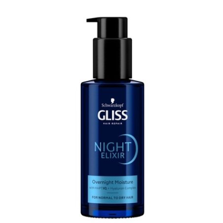 Schwarzkopf Gliss Night Elixir Night Hair Treatment without Rinsing 100ml