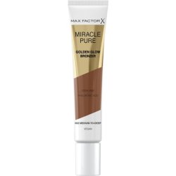 Max Factor Miracle Pure Golden Glow Bronzer Medium to Deep 15ml 002