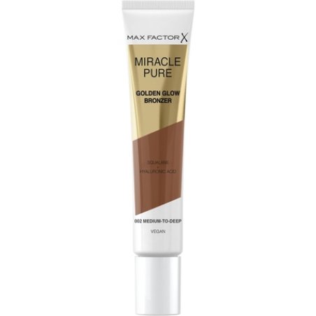 Max Factor Miracle Pure Golden Glow Bronzer Medium to Deep 15ml 002