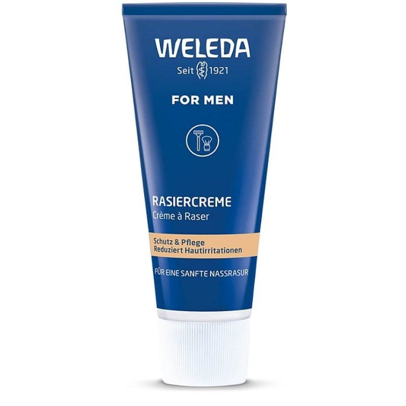 Weleda For Men Rasiercreme Crème à raser Hommes 75 ml