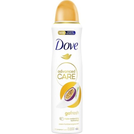 Dove Advanced Care Go Fresh Passion Fruit & Lemongrass Scent Anti-perspirant Deodorant Spray with Triple Moisturizing