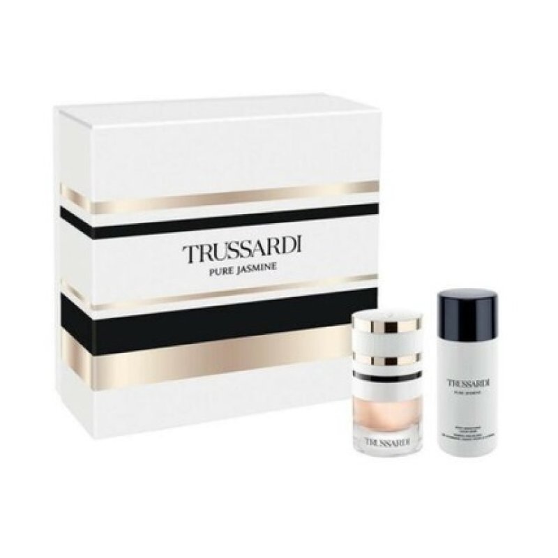 TRUSSARDI Pure Jasmine Set EDP 60ml and Body Smoothing Liquid Gems 125ml