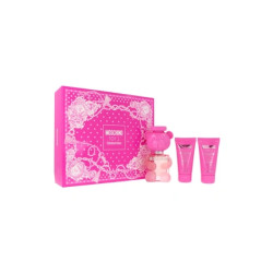 Moschino Toy 2 Bubble Gum Set - 50ml Eau De Toilette, 50ml Shower Gel, 50ml Body Lotion