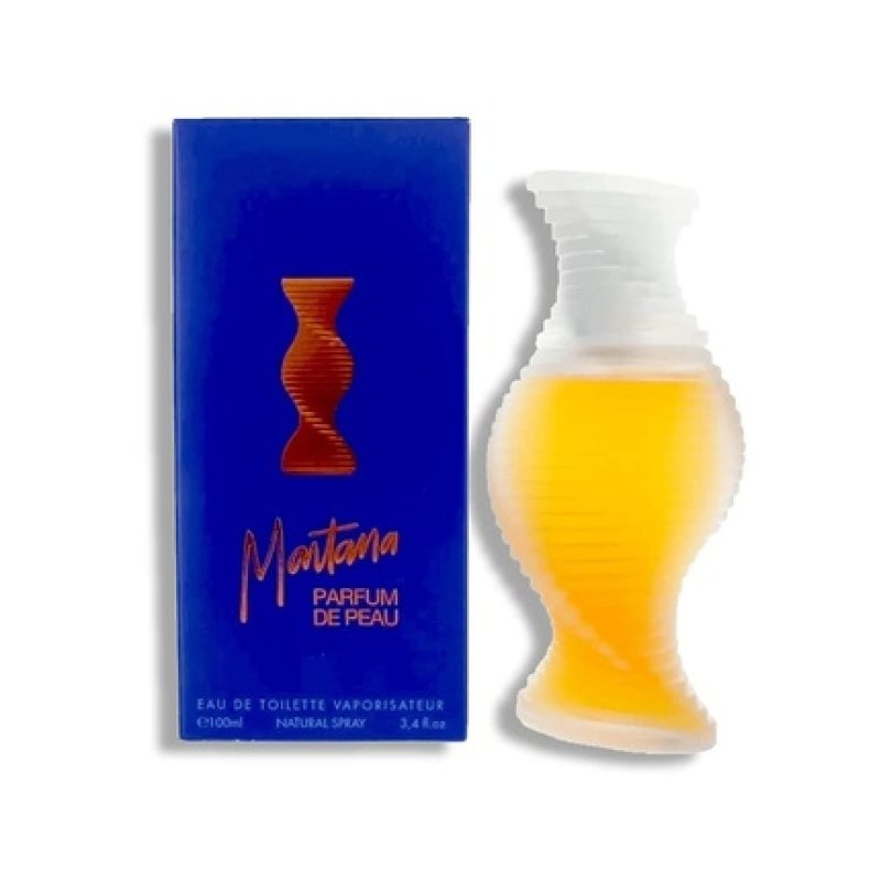 Montana Parfum De Peau for Women Eau De Toilette Spray 3.4-Ounce Bottle