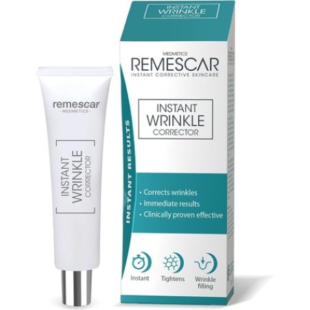 Remescar Instant Wrinkle Corrector 8ml - Clinically Proven Instant Results - Anti Aging & Facial Wrinkle Reduction -