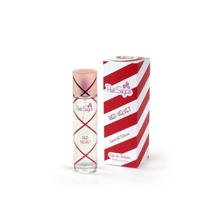 Pink Sugar Red Velvet Holiday Gift Set for Women 3.4 Fl Oz Eau de Toilette Spray