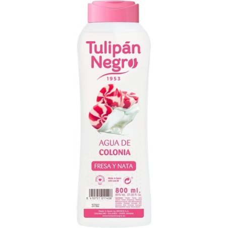 Tulipán Eau de Cologne Noir Strawberry and Nata 800ml