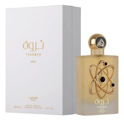 Lattafa Perfumes Tharwah Gold Eau De Parfum Spray 100ml