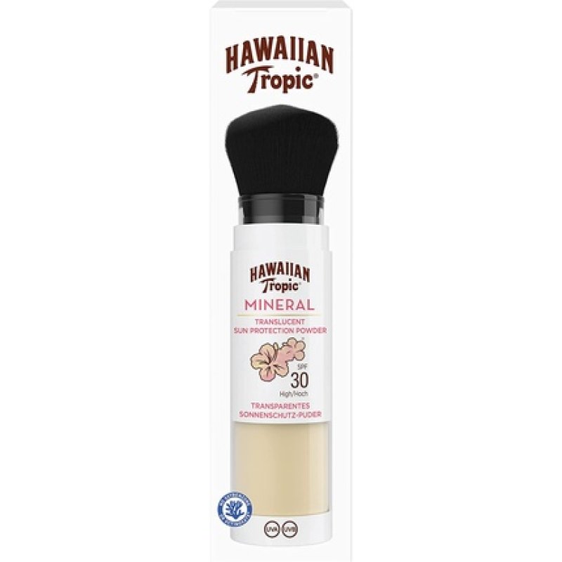 Hawaiian Tropic Mineral Powder Brush Spf 30, 4.25g
