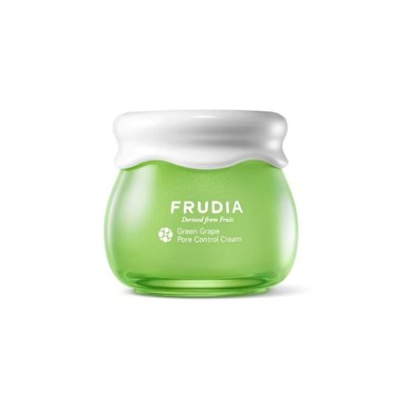 FRUDIA Grape Pore Control Cream Mini Sebum & Pore Minimizer Hydrating Face Moisturizer with Green Grape Fruit Seed &