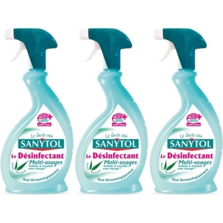 Sanytol Multi-Purpose Disinfectant Spray 500ml - Pack of 3