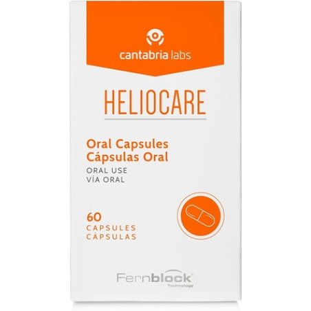 Heliocare Oral Capsules Sun Protection Supplements 60 Capsules