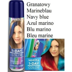 Venita 1-Day-Color Hairspray Navy Blue Colour