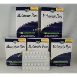 ESI Melatonin Pura 1mg 600 Tablets for Relaxation and Sleep