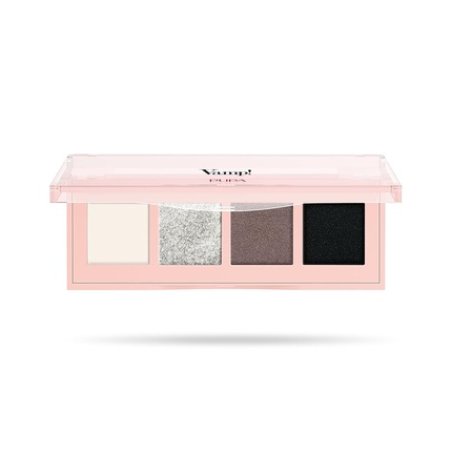 Pupa Milano Vamp! 4 Eyeshadow Palette 005 Intense Smoky 0.183 oz - Eye Makeup - Matt, Satin, Metallic Finishes -